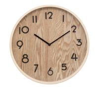 Atmosphera – Grande horloge murale vintage en métal – Diamètre 70 cm – Noire – Emballage ouvert