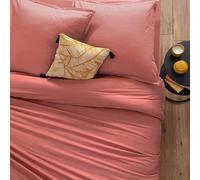 Atmosphera – Housse de couette Créateur d'intérieur en coton Rose Blush 140x200 cm