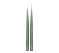 Atmosphera Bougies bâtons Hugo coton H30 cm vert céladon Lot de 2
