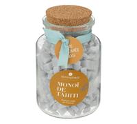 Atmosphera Cire parfumée Izor en verre D 7,5 cm blanc ivoire