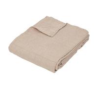 Atmosphera - Jeté de lit Pollie Coton 220x240cm - Beige