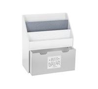 Atmosphera Kids - Bibliothèque enfant Petit Bazar - L. 62 x H. 70 cm - Gris - Petit Bazar