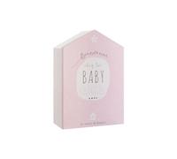Atmosphera Kids - Coffret de naissance Maison - 21 x 30 cm - Rose