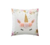 Atmosphera Kids - Coussin enfant licorne Bohème - Blanc - Bohème