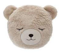 Atmosphera Kids Coussin enfant rond Ourson Diamètre 28 cm Beige