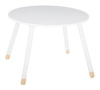 Atmosphera Kids - Table enfant Douceur - Diam. 60 cm - Blanc - Douceur Blanc G
