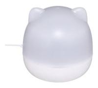 Veilleuse rotative chat - Blanc
