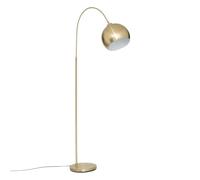 Atmosphera - Lampadaire Arche Floris Doré - H 177 cm - Acier, Tête Orientable - Pour Salon, Bureau, Chambre