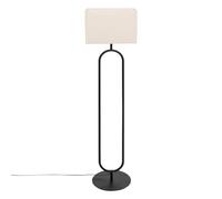Atmosphera – Lampadaire Alec – Design en métal – 154 cm – Noir