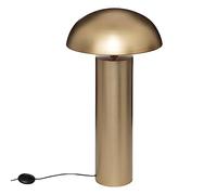Atmosphera - Lampadaire Droit Champi en Acier - Doré - H 97cm - Secteur - Douille E27 - Style Rétro et Design - Idéale Chambre, Salon, Bureau - 40W Max