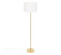 Lampadaire droit Tina bouclette pied doré H150cm - Atmosphera Créateur d'intérieur