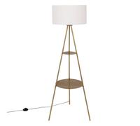 Lampadaire Trépied en Métal Arthus 163cm Doré