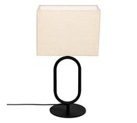Atmosphera Lampe à poser Alec - Noir
