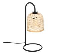 Atmosphera - Lampe à Poser en Bambou et Métal H 43.5 cm