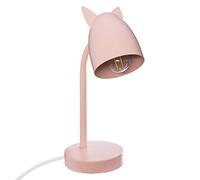 Atmosphera Lampe à poser «Oreilles» – métal H.31 cm – Rose