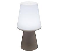 Atmosphera Lampe à poser Wiza LED nomade blanche H23 cm rechargeable USB tactile 3 intensités