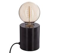 Atmosphera - Lampe à Poser Saba D 9 x H 10,5 cm, Métal, Style Contemporain, Douille E27 - Pour Chevet, Bureau, Salon