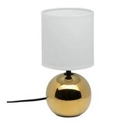 Atmosphera Créateur d'intérieur Lampe à poser céramique Timéo H25 cm Or