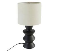 Atmosphera – Lampe à poser Yulia – céramique H40 cm – Noir