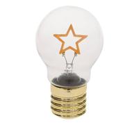 Atmosphera - Lampe Ampoule H12,2cm - Etoile
