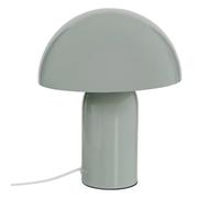 Atmosphera - Lampe Champignon Lito - Vert Céladon - Métal - H24,5 cm - Douille E27 - Secteur - Style Rétro et Design - Idéale Chambre, Salon, Bureau - 25W Max
