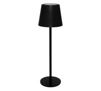 Atmosphera - Lampe d'Extérieur à Poser Cody Noire - H 37 cm, LED, Rechargeable USB, Tactile, Intensité Variable - Pour Jardin, Terrasse