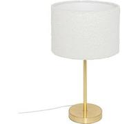 Atmosphera Lampe droite TINA bouclette H. 49 cm Or