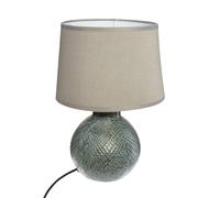 Atmosphera - Lampe Joas - céramique H29 cm - Bleu