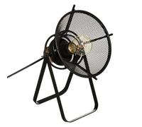 Atmosphera Lampe Rodo - Doré/Noir
