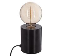 Atmosphera Lampe Saba noir - H. 10,5 cm
