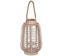 Atmosphera - Lanterne Rattan - rotin H33 cm