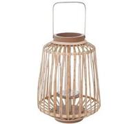 Atmosphera – Lanterne Rattan – Saule tressé H35 cm