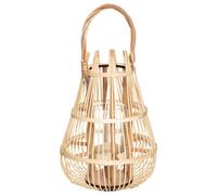 Atmosphera - Lanterne Panier - rotin H38 cm