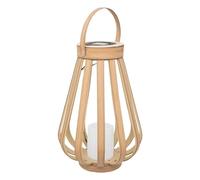 Atmosphera - Lanterne solaire aria beige h34,5cm