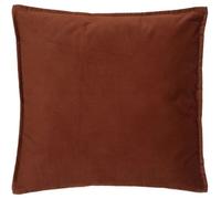 Atmosphera Lilou Housse de coussin amovible - Terre cuite - 55 x 55 cm