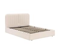 Atmosphera - Lit Coffre cala rectangulaire 160x200cm Beige