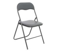 Atmosphéra Lot de 1 chaises Pliantes Grise