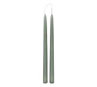 Atmosphera - Lot de 2 bougies bâtons Hugo en coton H30cm vert céladon