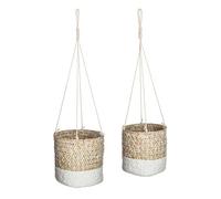 Atmosphera - Lot de 2 caches Pot seagrasse etnik