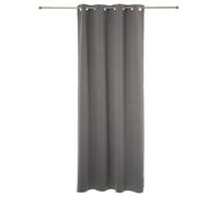 Atmosphera Lot de 2 rideaux occultants gris - 135 x 240 cm