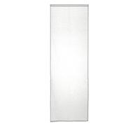 Atmosphera - Lot de 2 Voilages Moly Blanc, 60 x 160 cm, Tamisant - pour Fenêtre de Salon ou Chambre