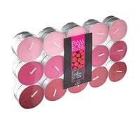 Atmosphera - Lot de 30 Bougies Chauffe-Plat parfumées Framboise