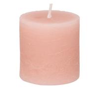 Atmosphera - Lot de 4 Bougies Votive Rustique Rose D 4.5 cm