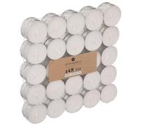Atmosphera - Bougies Many - blanc - 11 g - Lot de 50