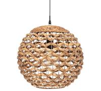 Atmosphera - Luminaire Suspension en Jacinthe Naturel D 38 cm