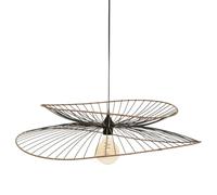 Atmosphera Suspension Alara – Abat-jour en métal D70 cm Noir – E27 40W (ampoule non incluse)