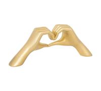 Atmosphera - Mains cœur déco Amy l.31cm résine