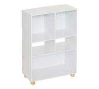 Atmosphera - Meuble de Rangement mix'n modul 5 Cases rectangulaire 68x91cm Blanc