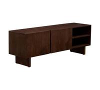 Atmosphera - Meuble TV 2 Portes 2 niches nyero 40x147cm Marron