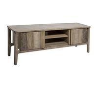 Meuble TV 2 portes en bois BANILA - Beige